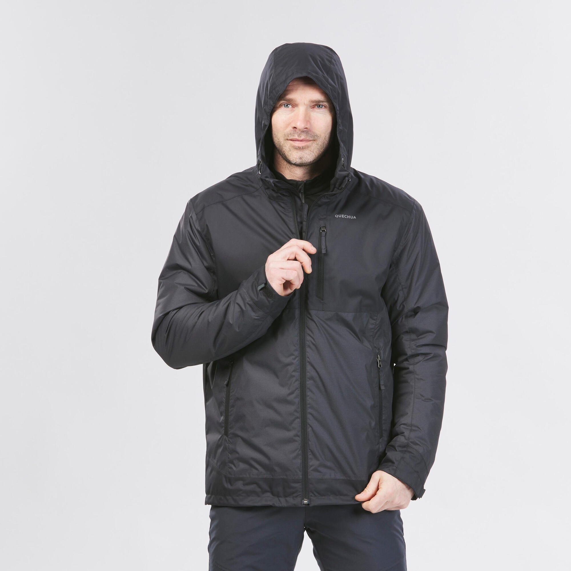 Quechua Men's NH500 Waterproof Winter Jacket
