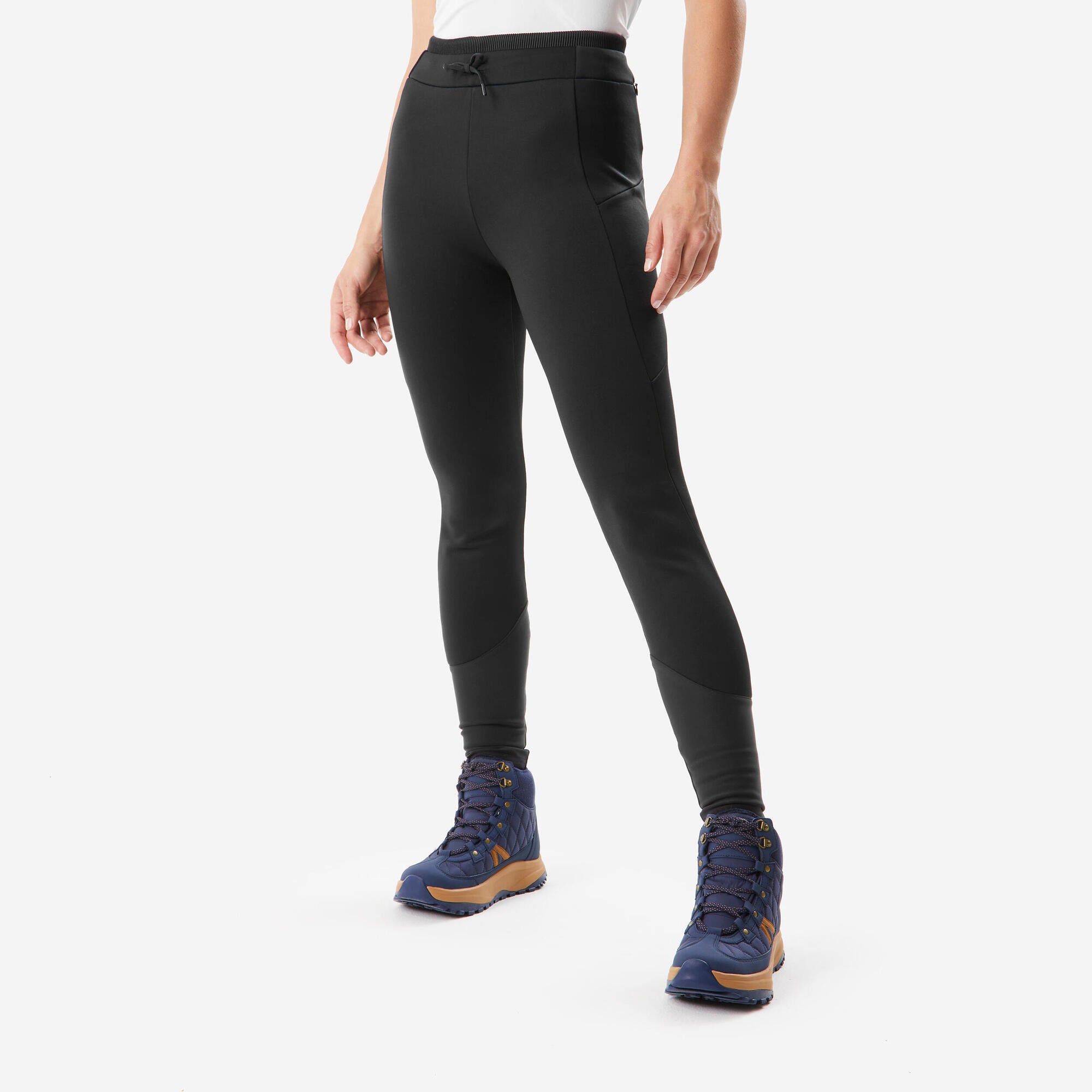 Quechua Women's NH500 Warm Water-Repellent Hiking Leggings