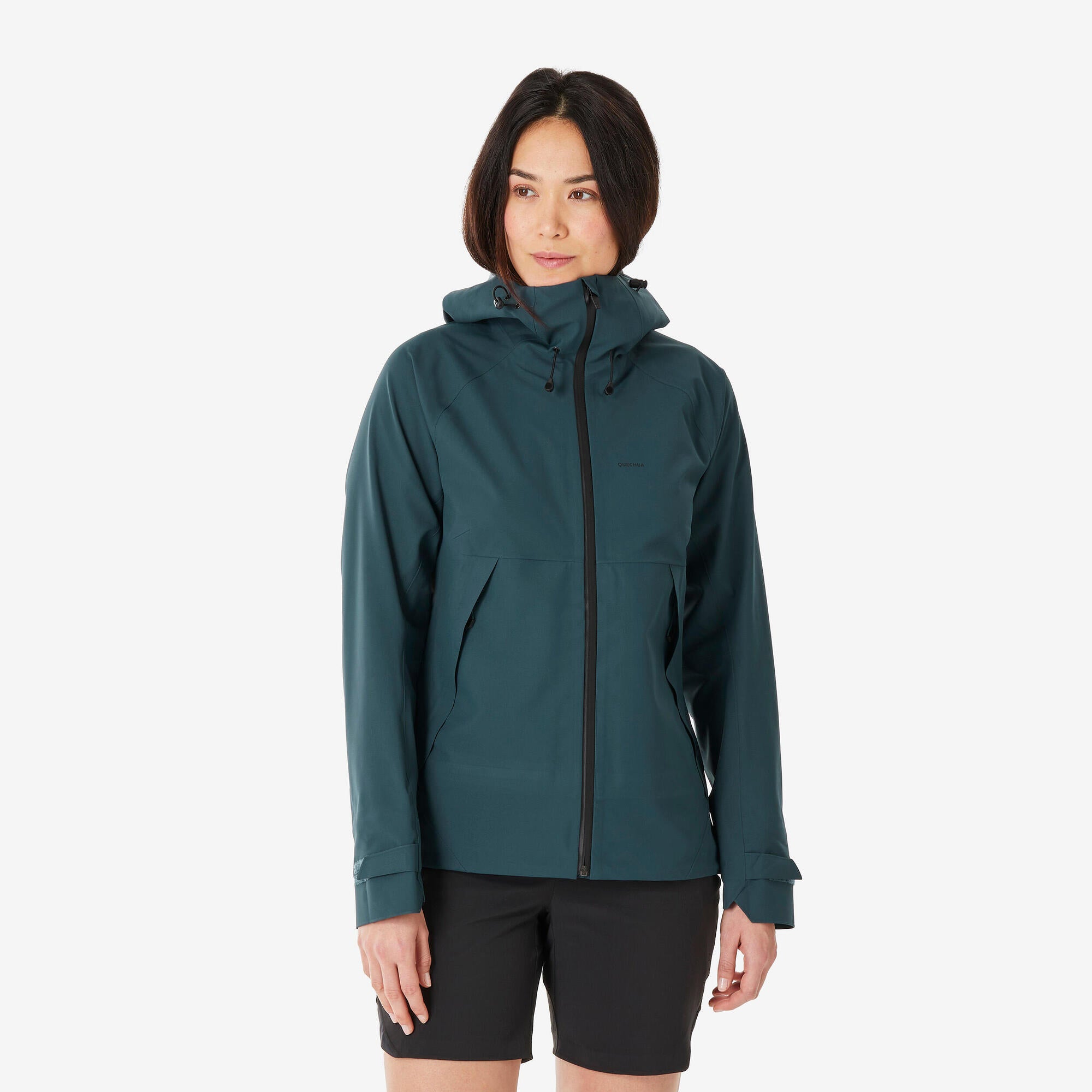 Quechua Women's MH500 Lightweight Waterproof Hiking Jacket