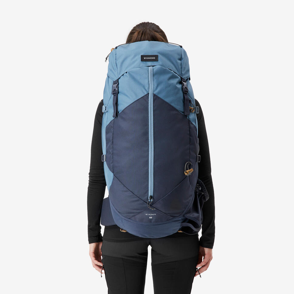 Simond  Women's MT100 Easyfit 60L Backpacking Pack - Image 3